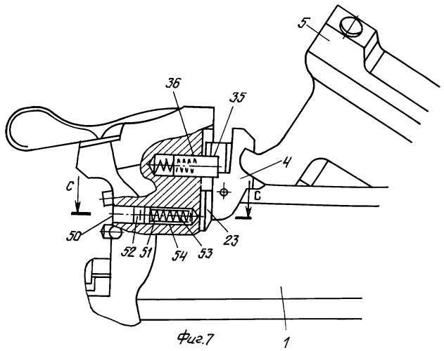 Ружье с откидным стволом с блокировкой затвора (патент 2401965)