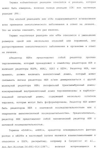Продление времени до прогрессирования заболевания или продолжительности жизни у онкологических больных с применением ингибиторов димеризации her (патент 2404806)