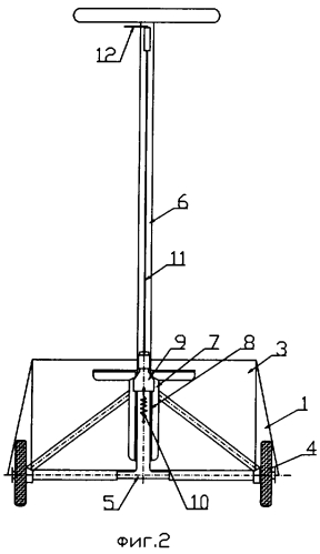 Тележка-лопата для хозяйственных работ (патент 2250171)