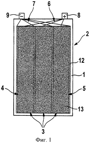 Перезаряжаемый элемент аккумуляторной батареи (патент 2438212)