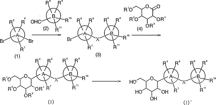 С-гликозидные производные и их соли (патент 2317288)