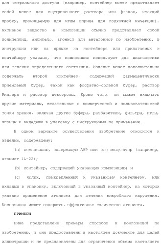 Применение противомикробного полипептида для лечения микробных нарушений (патент 2503460)