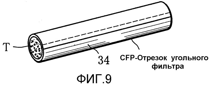 Фильтрующее устройство для сигареты и способ его изготовления (патент 2264766)