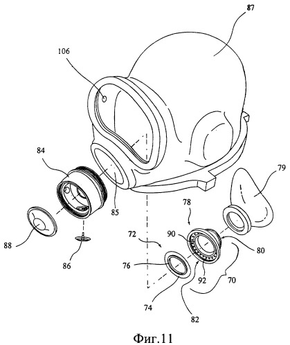 Клапанный механизм для подводного водолазного снаряжения (патент 2374125)