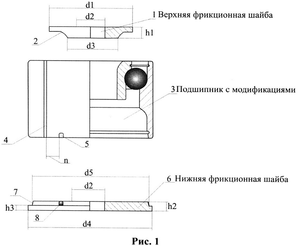 Подшипниковое крепление (патент 2643849)