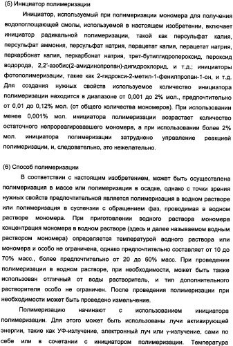 Водопоглощающий агент в виде частиц неправильной формы после измельчения (патент 2338754)