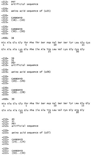 Гликозилированный пептид glp-1 (патент 2543157)