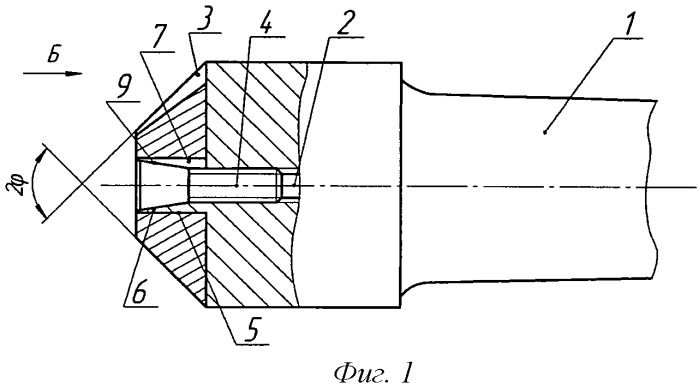 Сборная коническая зенковка (патент 2509632)