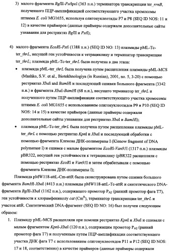 Способ получения l-треонина с использованием бактерии, принадлежащей к роду escherichia, в которой инактивирован ген fhua (патент 2333955)