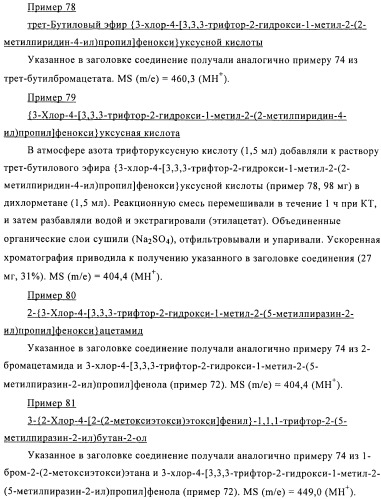 Производные 1,1,1-трифтор-2-гидрокси-3-фенилпропана (патент 2481333)