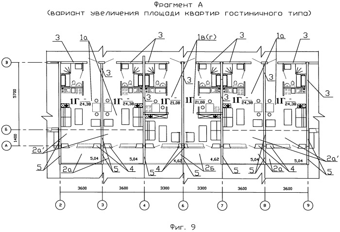 Крупнопанельное здание (патент 2511327)