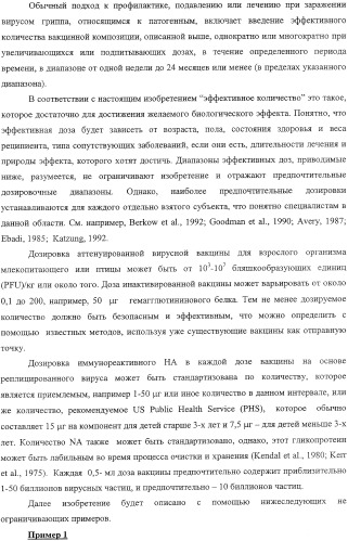Выделенный рекомбинантный вирус гриппа и способы его получения (патент 2351651)