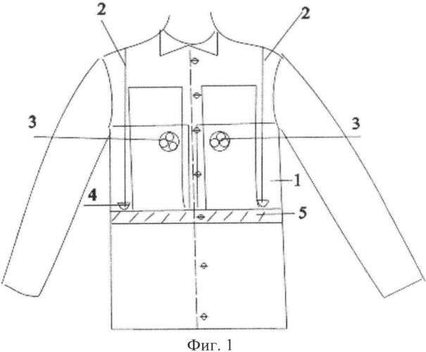 Одежда спасателей, действующих в условиях электромагнитного излучения (патент 2503915)
