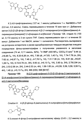 Имидазопиридиновые ингибиторы киназ (патент 2469036)