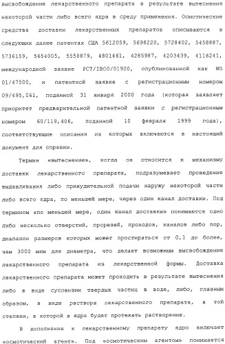 Контролируемое высвобождение активного вещества в среду с высоким содержанием жира (патент 2308263)