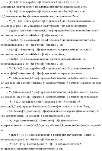 Производные оксазолидиновых антибиотиков (патент 2506263)