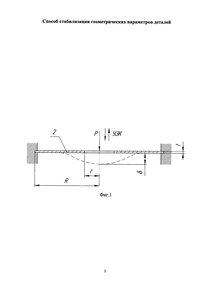 Способ стабилизации геометрических параметров деталей (патент 2617073)