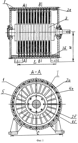 Электродвигатель-генератор (патент 2256995)