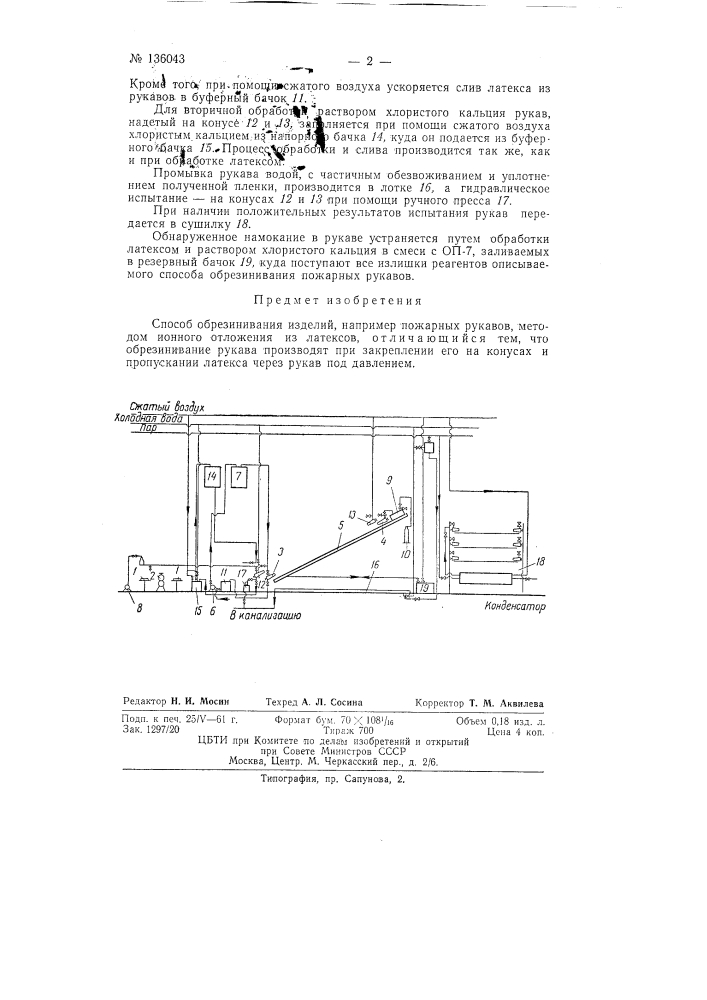 Способ обрезинивания изделий (патент 136043)