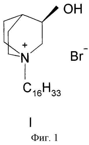 Бромид 1-гексадецил-r-(-)-3-окси-1-азониабицикло[2.2.2]октана - иммуномодулятор с противоопухолевыми, бактериостатическими и антиагрегантными свойствами и способ его получения (патент 2296761)
