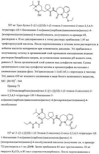 Амидометилзамещенные производные 1-(карбоксиалкил)циклопентилкарбониламинобензазепин-n-уксусной кислоты, способ и промежуточные продукты для их получения и лекарственные средства, содержащие эти соединения (патент 2368601)