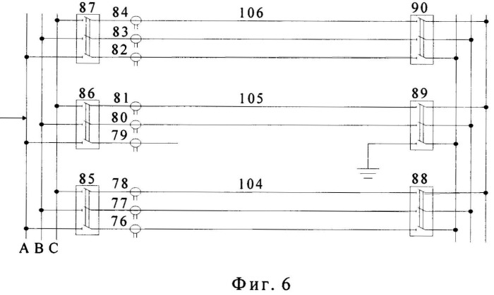 Устройство для защиты трех параллельных линий (патент 2506674)