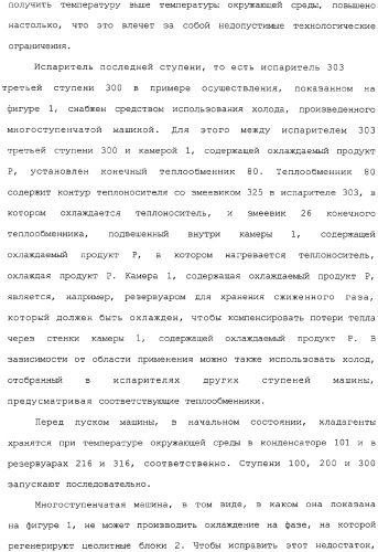 Способ охлаждения продукта, в частности, для сжижения газа и устройство для его осуществления (патент 2313740)