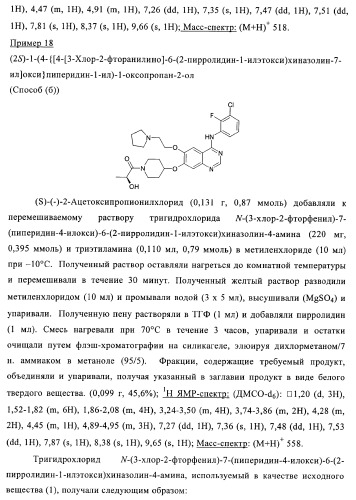 Производные хиназолина в качестве ингибиторов тирозинкиназы (патент 2378268)