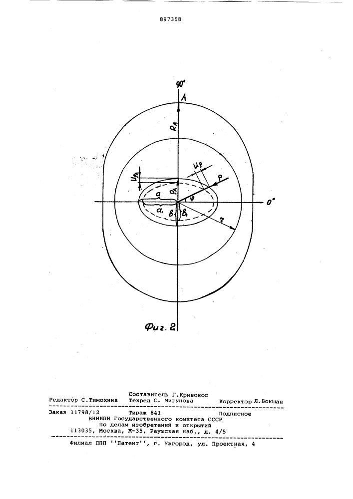 Сборный формообразующий инструмент с овалообразной формой гравюры (патент 897358)