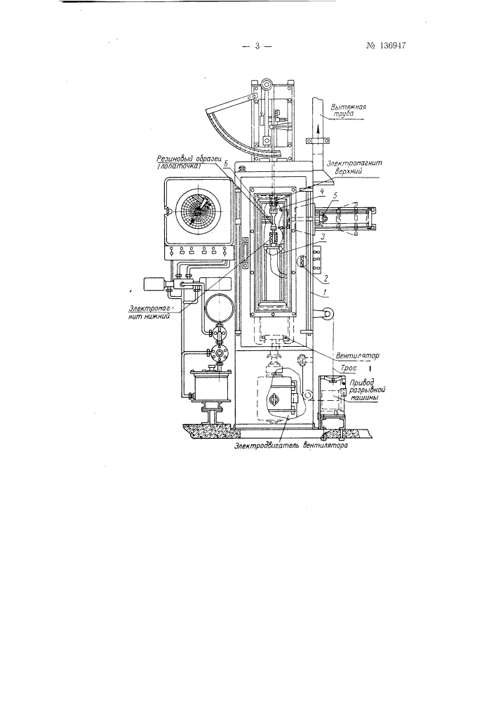Термостат к разрывной машине (патент 136947)