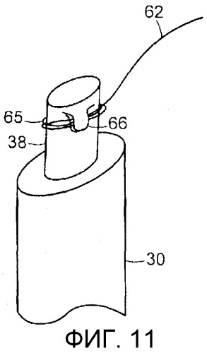 Устройство для гигиены полости рта с возможностью хранения зубной нити (патент 2462972)