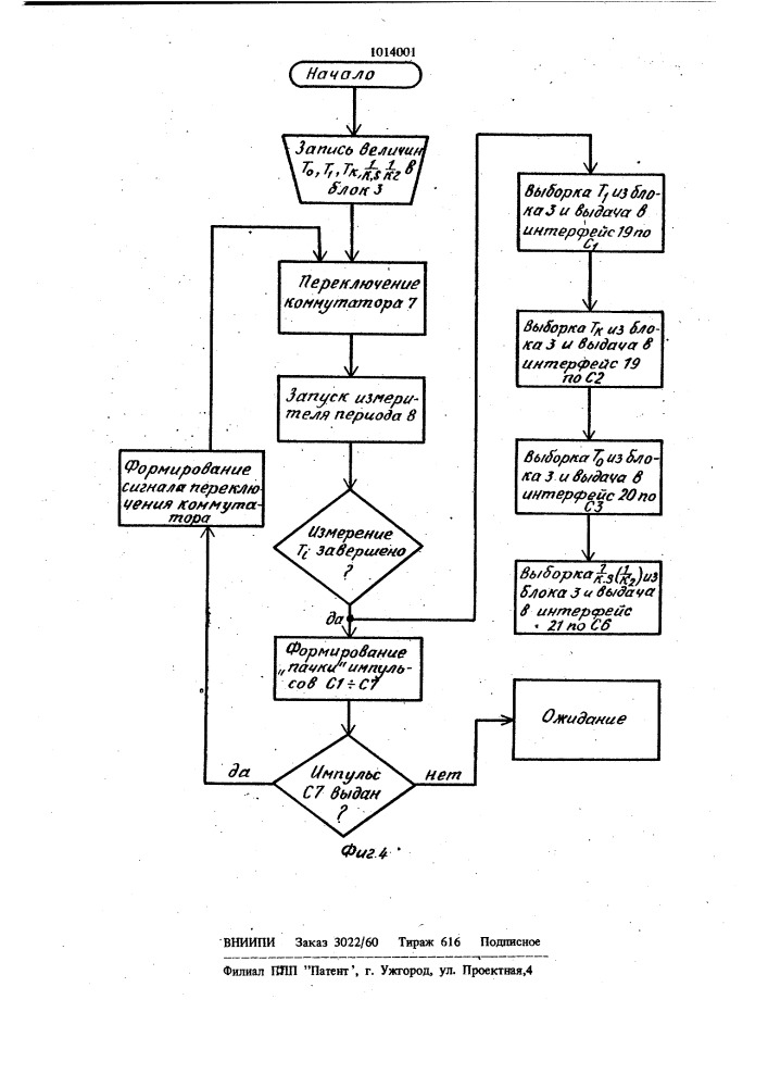 Устройство для приема информации (патент 1014001)