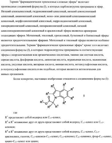 Производные пиразолилиндолила в качестве активаторов ppar (патент 2375357)