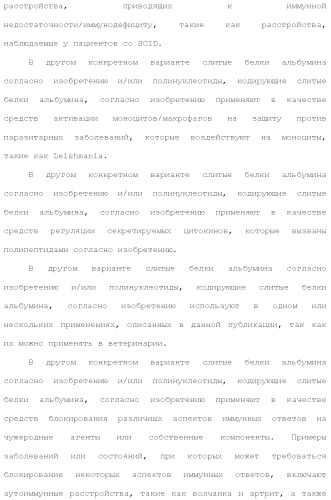 Слитые белки альбумина (патент 2369404)