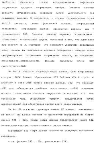 Носитель информации, способ воспроизведения и способ записи (патент 2340958)
