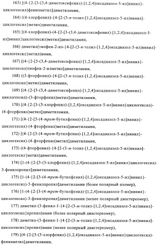 Замещенные производные оксадиазола и их применение в качестве лигандов опиоидных рецепторов (патент 2430098)