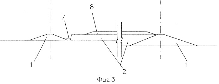 Способ создания дамб и других насыпных сооружений (патент 2275461)