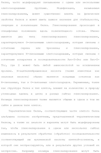 Слитые белки альбумина (патент 2369404)