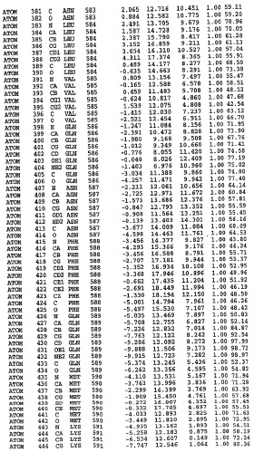 Кристаллическая структура фосфодиэстеразы 5 и ее использование (патент 2301259)