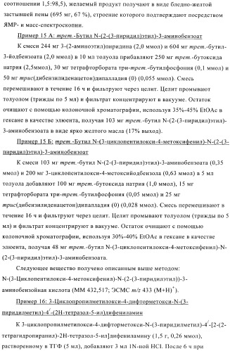 Ингибиторы фосфодиэстеразы 4, включающие n-замещенные аналоги анилина и дифениламина (патент 2368604)