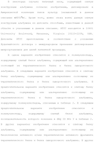 Слитые белки альбумина (патент 2369404)