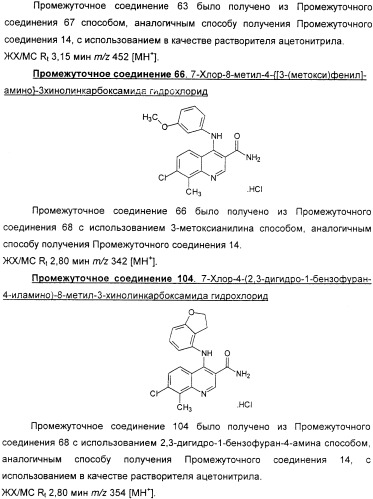 Производные хинолина в качестве ингибиторов фосфодиэстеразы (патент 2335493)