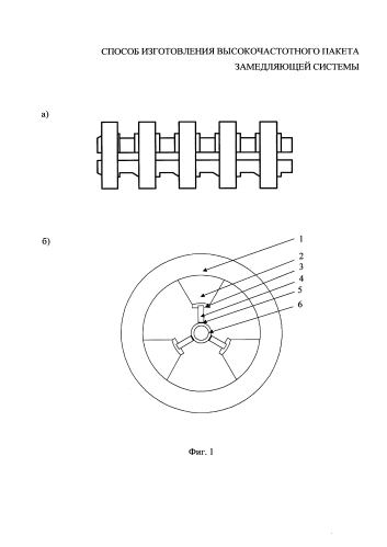 Способ изготовления высокочастотного пакета замедляющей системы (патент 2578212)