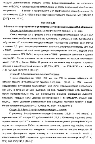 Производные ацетиленил-пиразоло-пиримидина в качестве антагонистов mglur2 (патент 2412943)