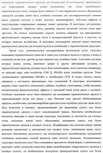 Лекарственные ядра для замедленного высвобождения терапевтических средств (патент 2478366)