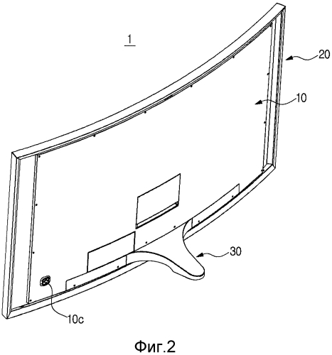 Изогнутое устройство отображения (патент 2575223)