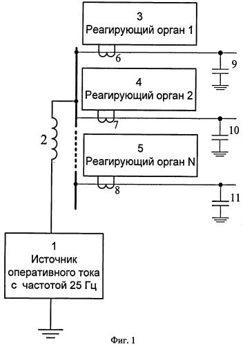 Устройство для защиты от замыканий на землю в сетях с компенсацией емкостного тока (патент 2402130)