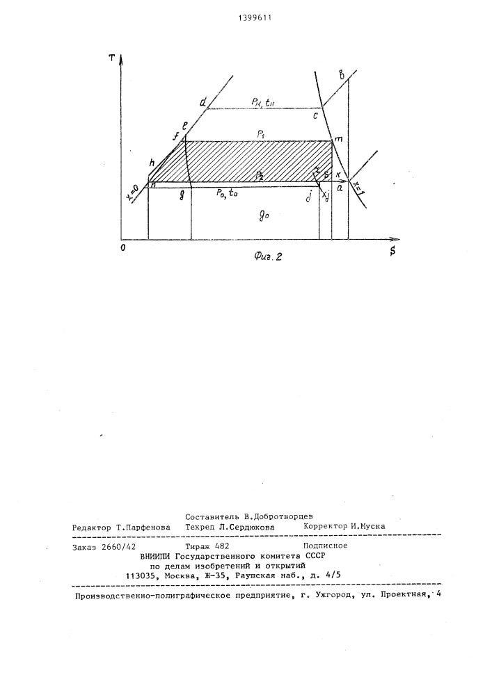 Способ работы компрессионной холодильной машины (патент 1399611)