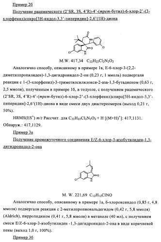 Производные спироиндолинона (патент 2435771)