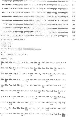 Pscaxcd3, cd19xcd3, c-metxcd3, эндосиалинxcd3, epcamxcd3, igf-1rxcd3 или fap-альфаxcd3 биспецифическое одноцепочечное антитело с межвидовой специфичностью (патент 2547600)